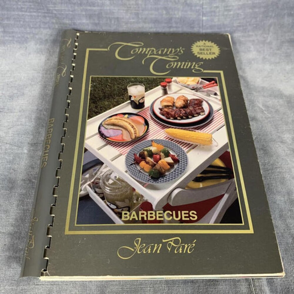 Companys Coming  Barbeques Vintage 1991 Paperback BBQ Cookbook